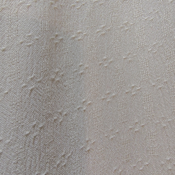 Boho Ivory Tunic 3X Flowy Lace Crochet Blouse Plus Size - Picture 5 of 9